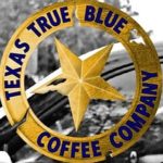 Texas True Blue Coffee Company logo.