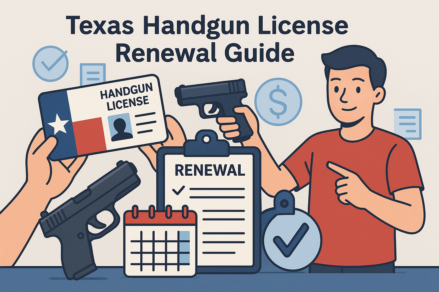 Texas Handgun License Renewal Guide: Fees, Steps & Requirements